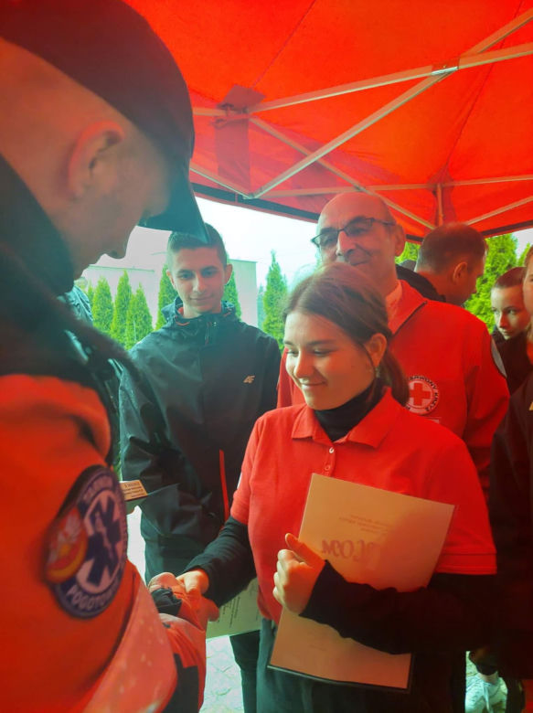 Uczniowie ze Starego Sącza najlepsi w Pierwszej Pomocy