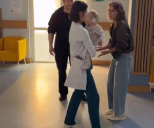 Na dobre i na złe nowy sezon na planie. Nina (Rita Sobocińska), Blanka (Pola Gonciarz), Zuza (Aurora Lipartowska)
