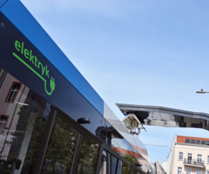Test ładowarki do autobusów elektrycznych