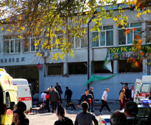 Wybuch w szkole w Kerczu