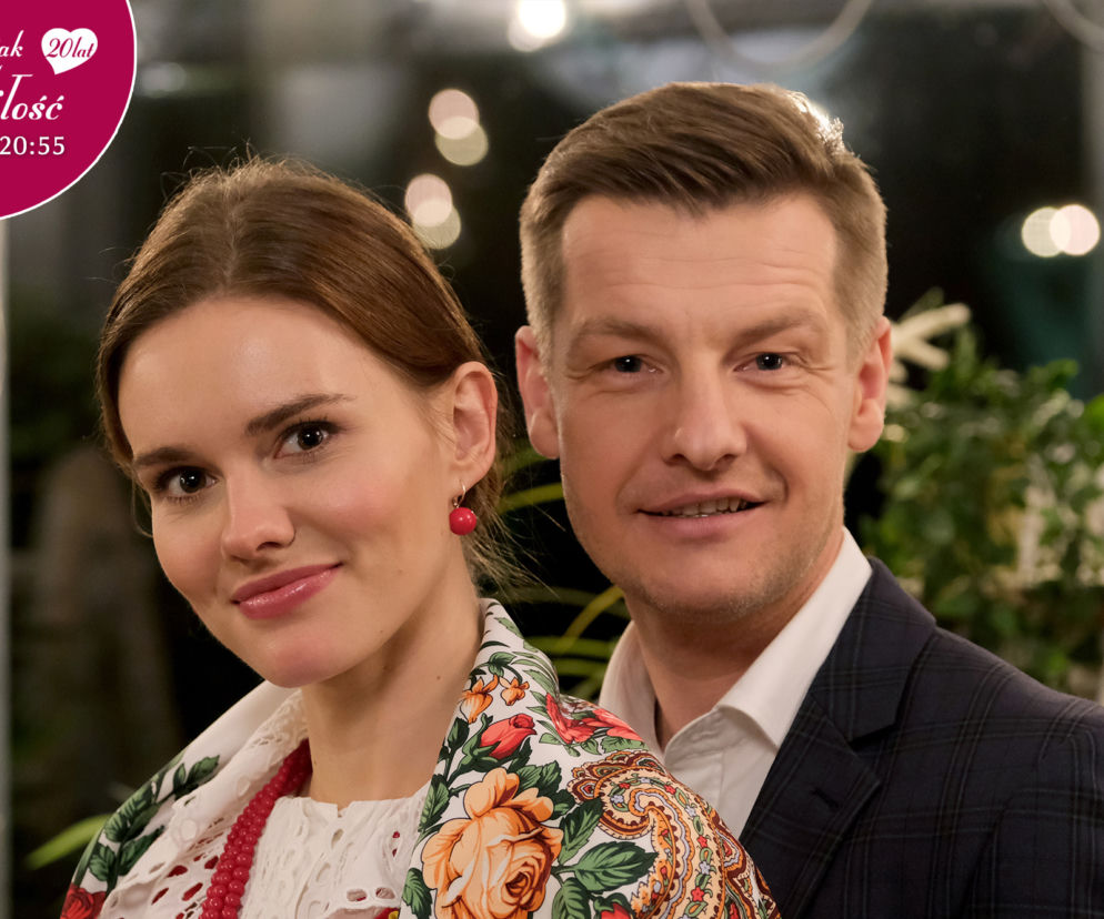 M jak miłość odc. 1594. Paweł (Rafał Mroczek), Franka (Dominika Kachlik)