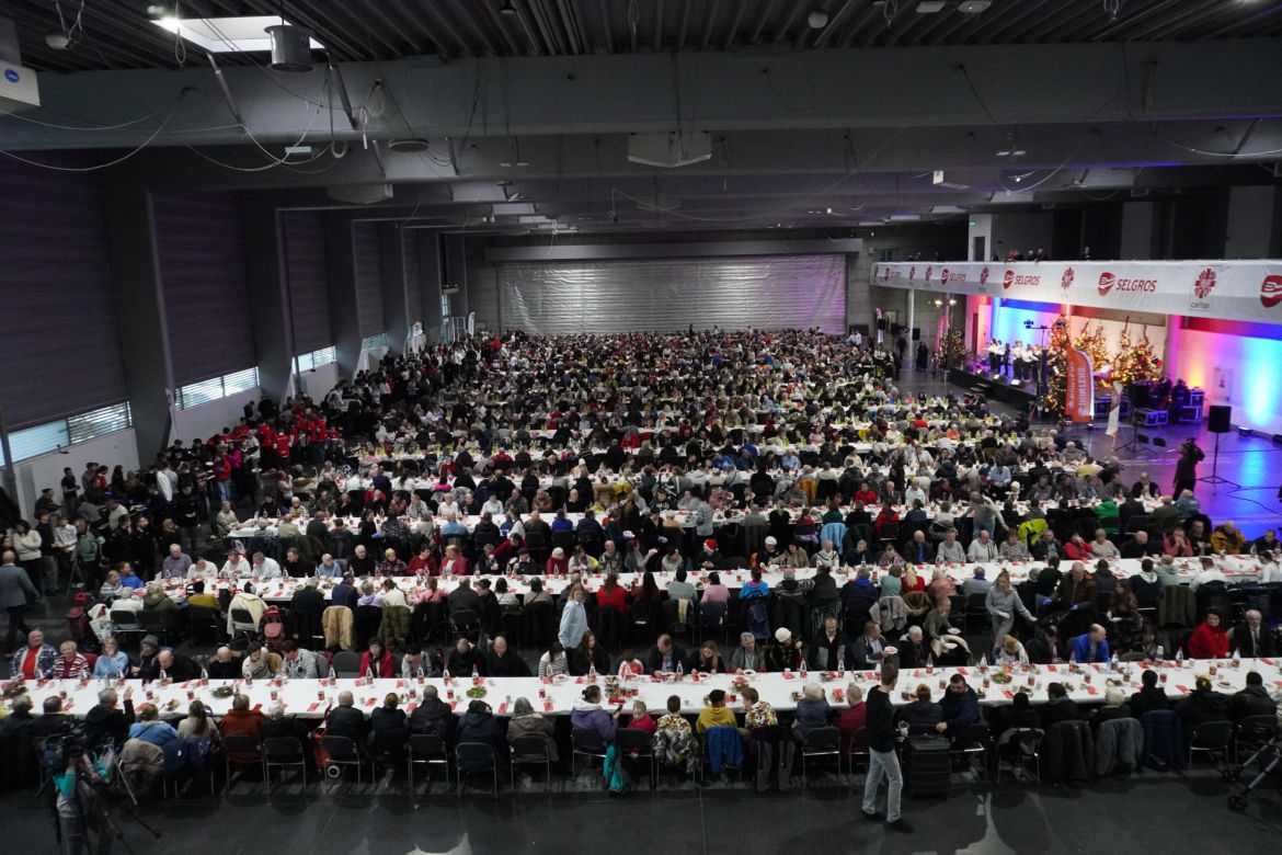 Wigilia Caritas Poznań 2024 