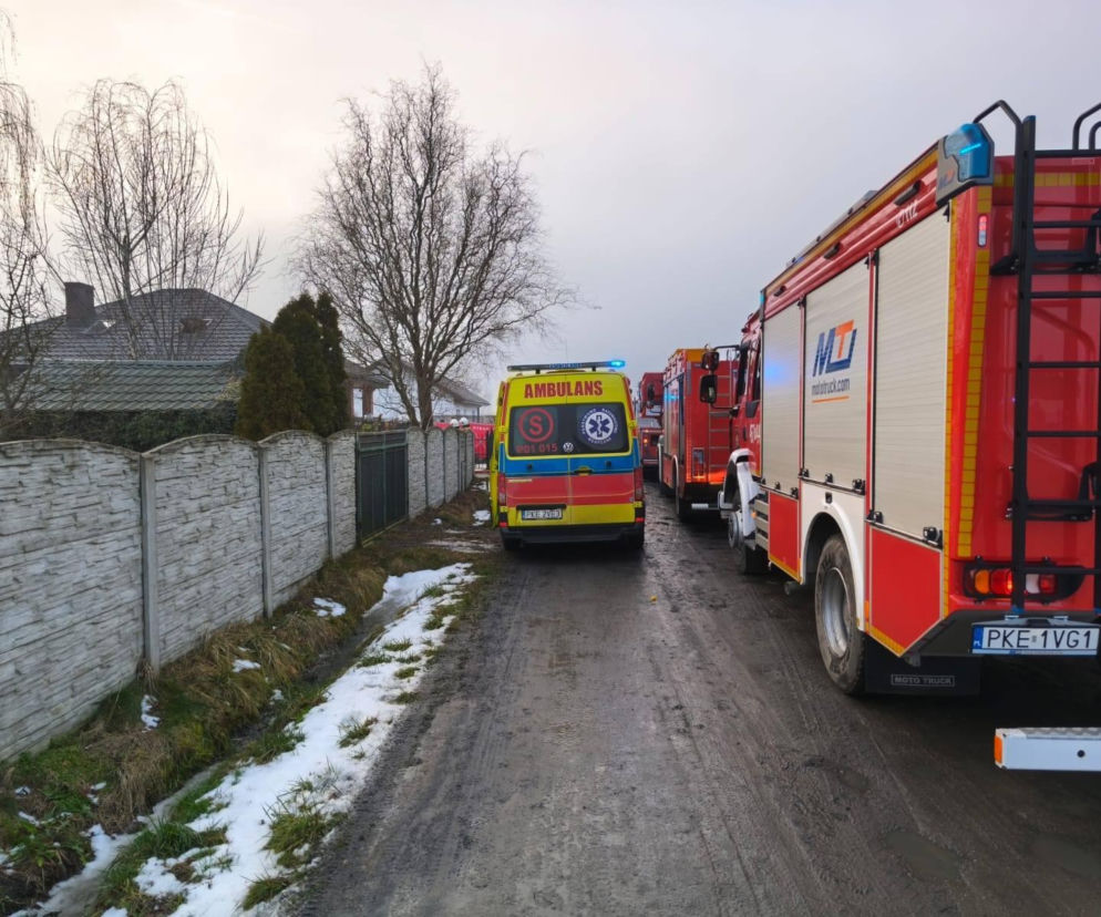 Myjomice. W pożarze zginęły dwie osoby. Jest decyzja prokuratury