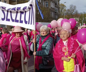 Marsz Różowej Wstążki w Szczecinie