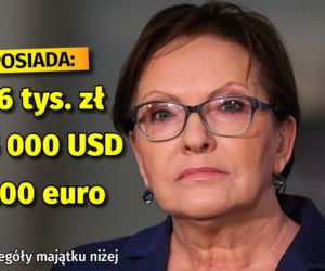 Majątek europosłów - Ewa Kopacz