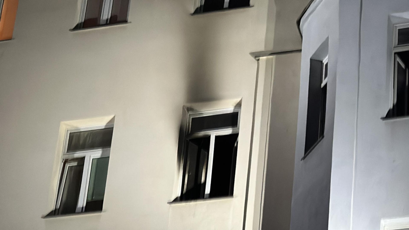 Pożar mieszkania w centrum Warszawy
