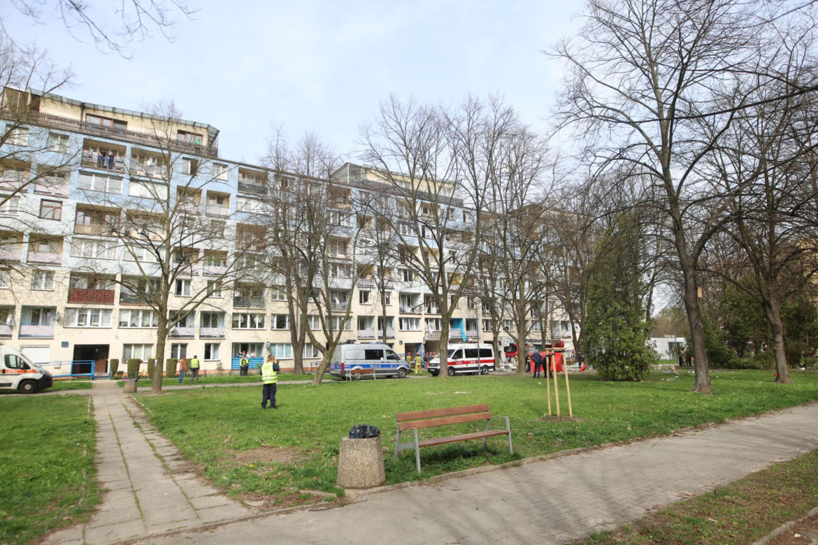 Wybuch gazu w Tychach. Kilkunastu poszkodowanych