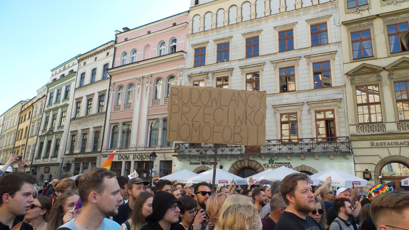 Wielki Marsz Równości przeszedł 18.05.2019 przez Kraków