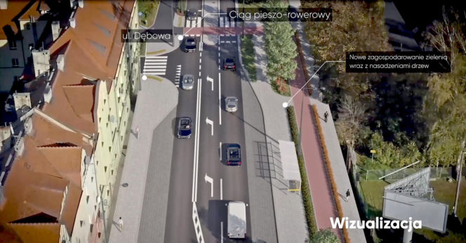 Przebudowa Chorzowskiej - wizualizacje