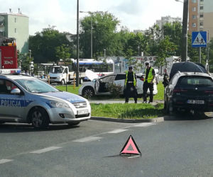 Wypadek na ul. Szubińskiej w Bydgoszczy. Spore utrudnienia dla kierowców! [ZDJĘCIA]