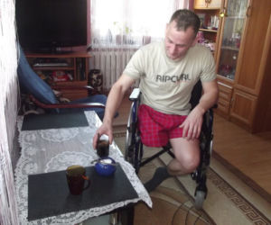 Bez nogi 6 razy okrążył ziemię