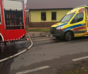 84-latka była w płonącym domu! Chwile grozy w Ciszkowie