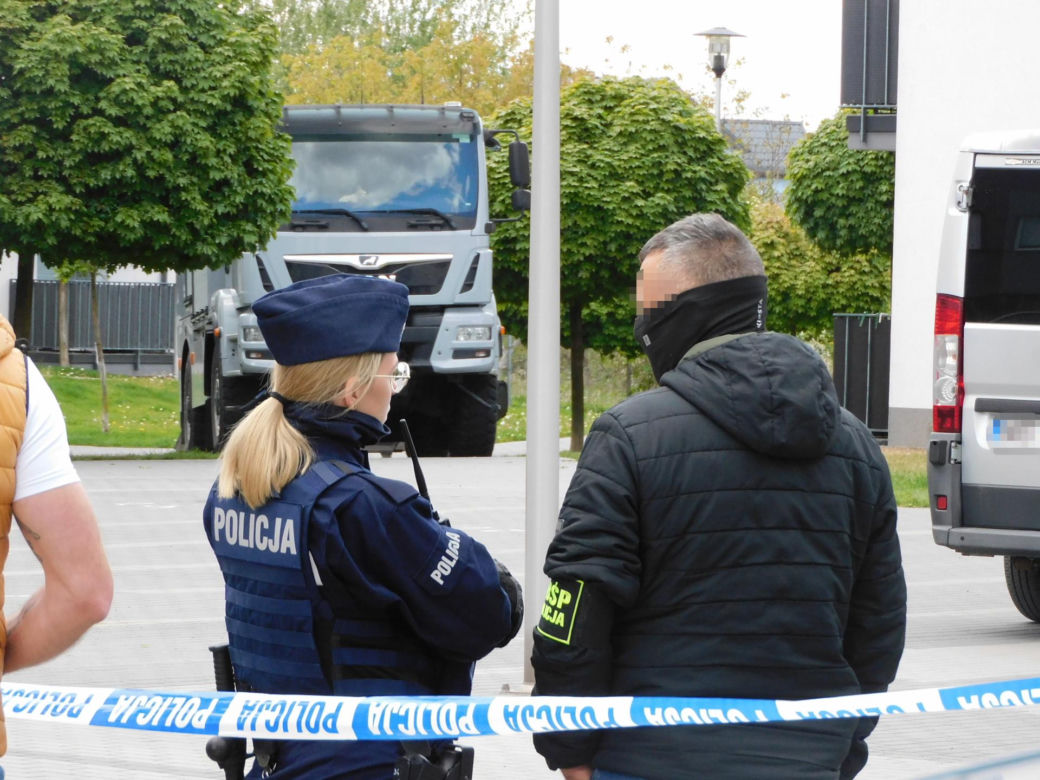 Wielka akcja CBŚP. Zatrzymany Białorusin, materiały wybuchowe w mieszkaniu