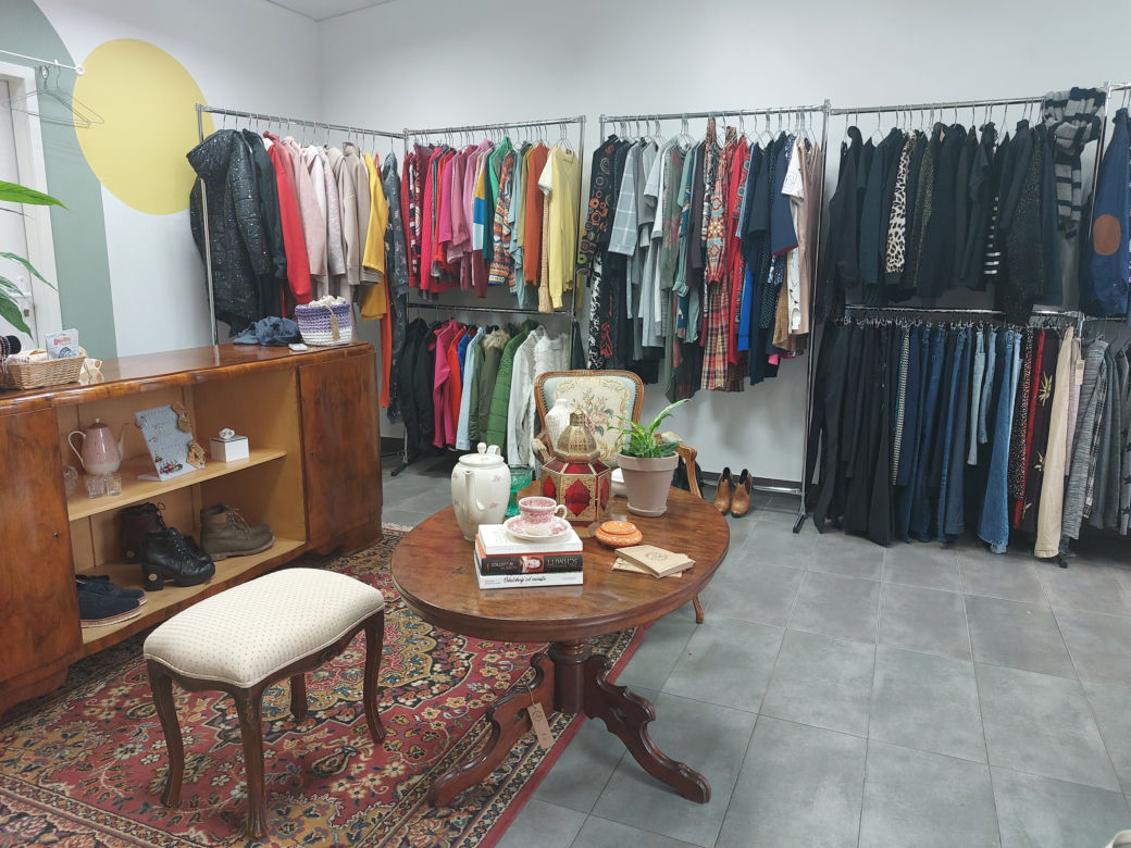 Butik charytatywny przy ul. Jankego 83 w Katowicach-Ochojcu