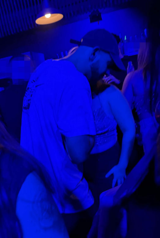 Maciej Pela na imprezie