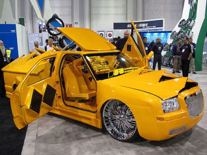 Wiejski tuning - zmasakrowane auta