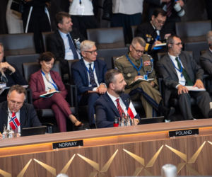 wicepremier - minister obrony narodowej Władysław Kosiniak-Kamysz wziął udział w spotkaniu ministrów obrony NATO w Brukseli