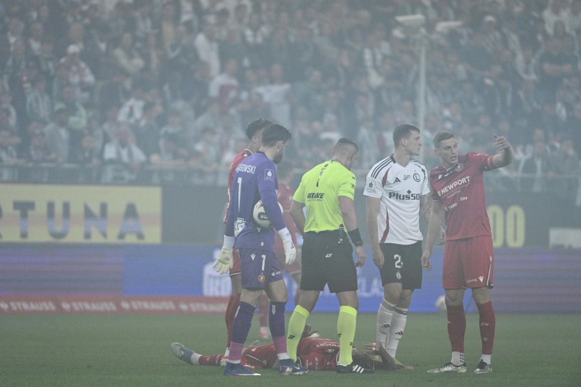 31. kolejka PKO BP Ekstraklasy 2025/2026. Mecz Legia Warszawa - Łódź Widzew
