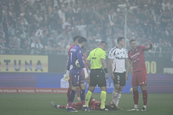 31. kolejka PKO BP Ekstraklasy 2025/2026. Mecz Legia Warszawa - Łódź Widzew