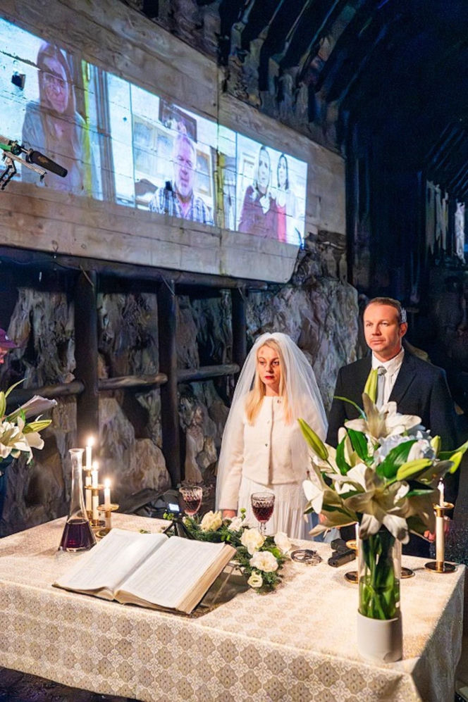 Pierwsza miłość, odcinek 4150. Emilka (Anna Ilczuk), Mateusz (Lesław Żurek)