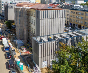 Dachy Muzeum Getta Warszawskiego już gotowe