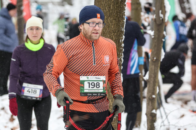 Za nami kolejny bieg z cyklu City Trail w Katowicach w pięknej, zimowej aurze