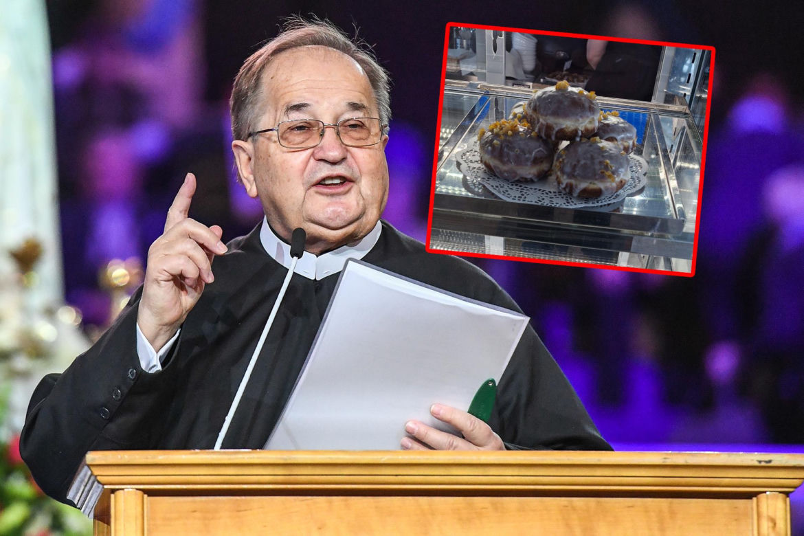  Pączki od ojca Rydzyka przyjechały z daleka
