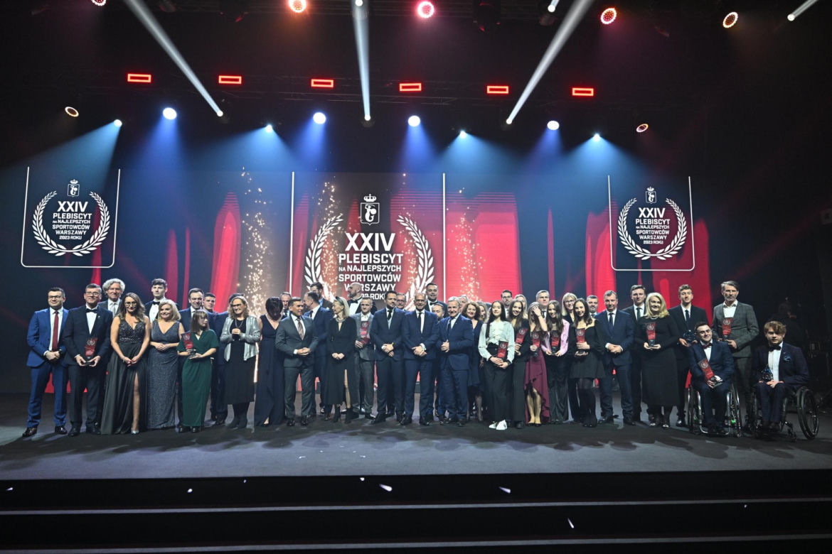 Gala Mistrzów Sportu Warszawy 2023. Nagrody dla najlepszych sportowców rozdane!