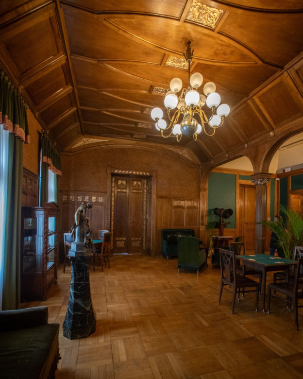 Sala arkadowa w Muzeum Miasta Łodzi