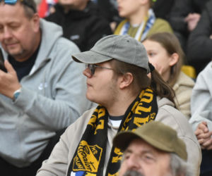 PRES Grupa Deweloperska Toruń - Stelmet Falubaz Zielona Góra, zdjęcia kibiców i zawodników ze sparingu na Motoarenie