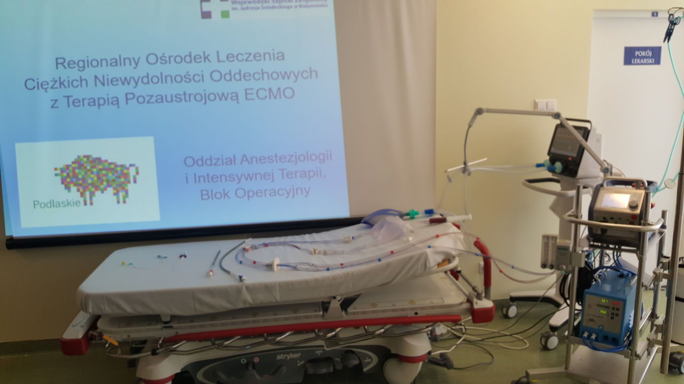 W Białymstoku powstało centrum leczenia pacjentów z ciężką niewydolnością oddechową [ZDJĘCIA, AUDIO]