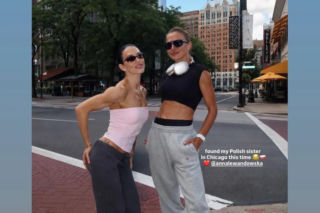 Klaudia Antos i Anna Lewandowska