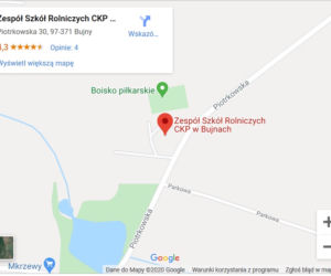 Zespół Szkół Centrum Kształcenia Praktycznego w Bujnach im. Wincentego Witosa
