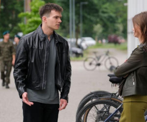 M jak miłość odc. 1898. Majka (Matylda Giegżno), Tomek Kubicki (Chris Cugowski)