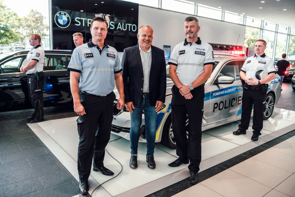Nowe radiowozy czeskiej policji