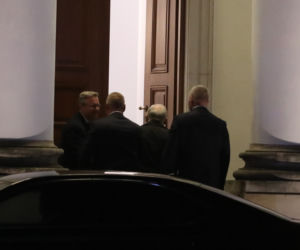 Duda, Kaczyński, Morawiecki: spotkanie w Belwederze