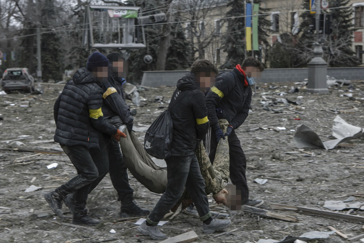Ukraina/ 21 zabitych, ponad 110 rannych po atakach w Charkowie i Kijowie