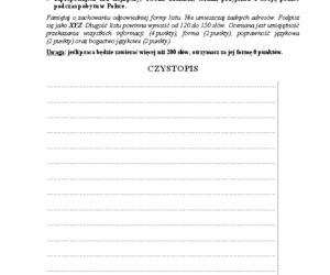 Arkusz francuski podstwowy matura 2014