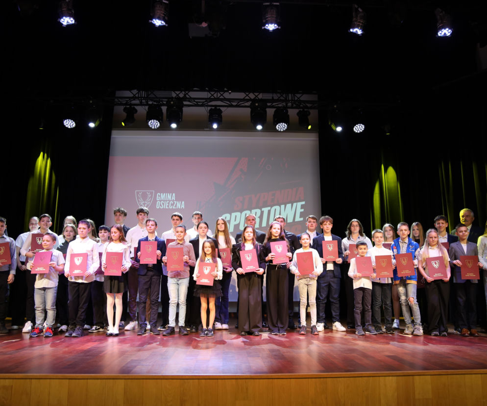 Sportowe talenty z Osiecznej docenione. Gmina przyznała stypendia