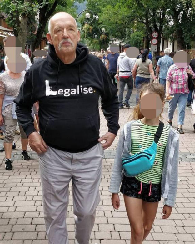 Janusz Korwin-Mikke ma uroczą córkę