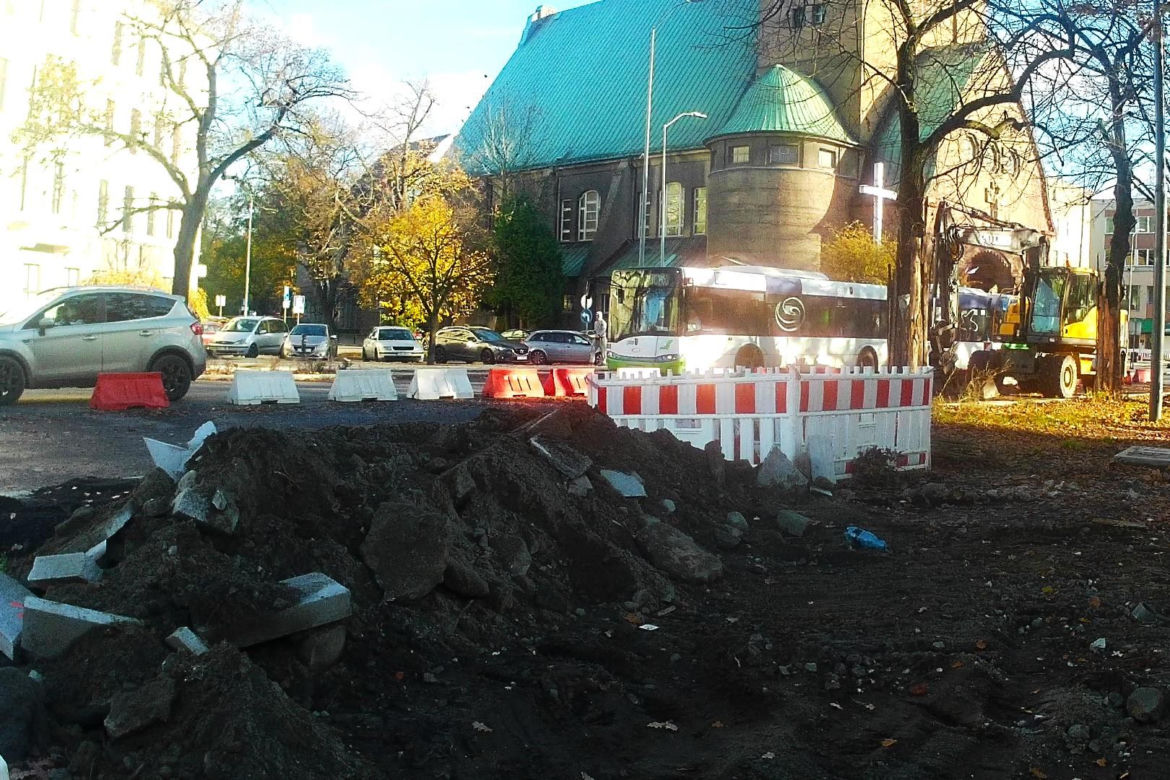 Zbliża się termin zakończenia przebudowy placu Zwycięstwa