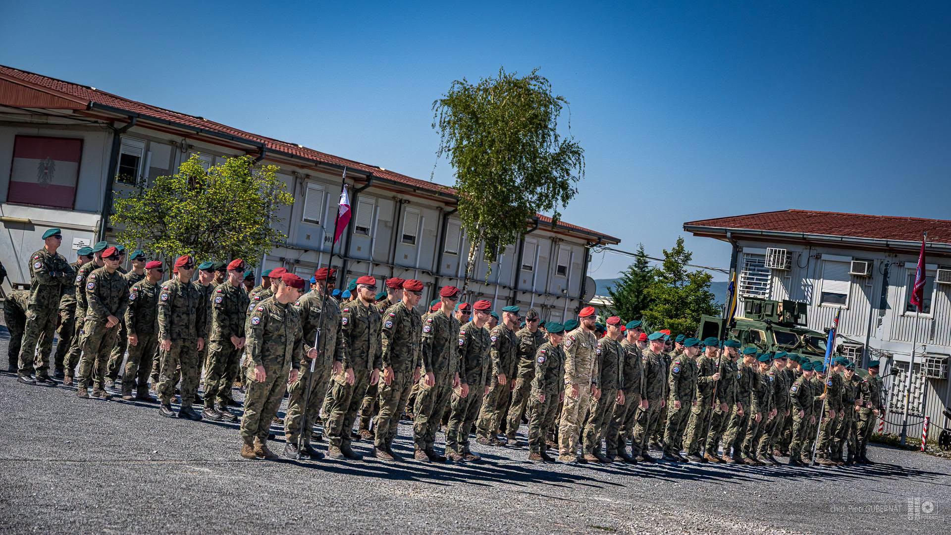 Zmiana dowódcy polskiego kontyngentu w Kosowie