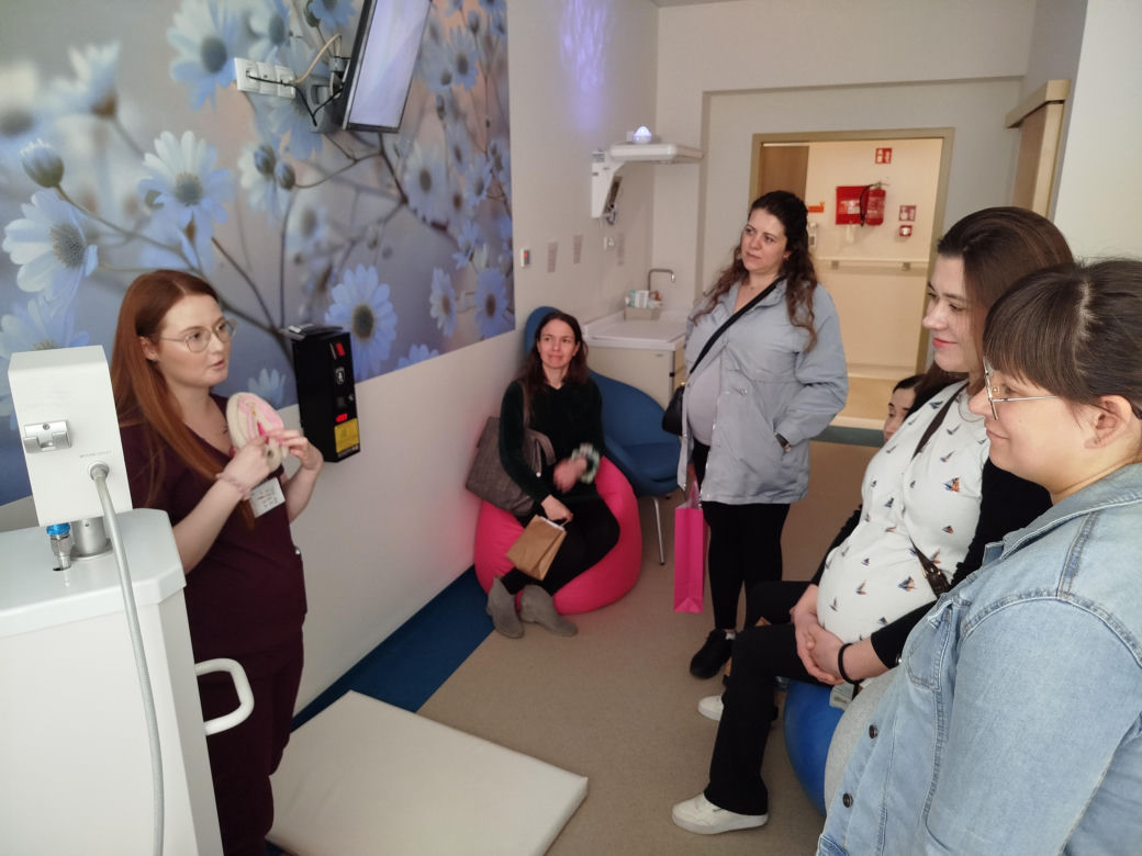Odnowiony oddział noworodkowy wraz z częścią położniczą w mińskim szpitalu zapewni ciężarnym, rodzącym i maluchom nowoczesne warunki