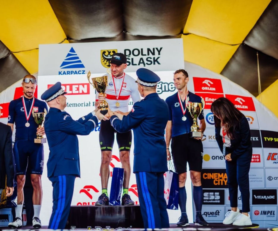 Policjant z Gorzowa mistrzem Polski Tour De Pologne