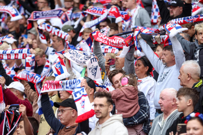 Górnik Zabrze - Lech Poznań: Zdjęcia kibiców i zawodników z meczu 8. kolejki PKO BP Ekstraklasy