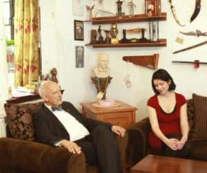 Janusz Korwin Mikke z żoną