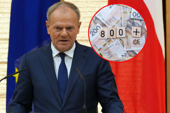 Rząd Tuska zmienia 800 plus