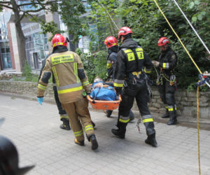 Urzędnicy podpalili wieżowiec 