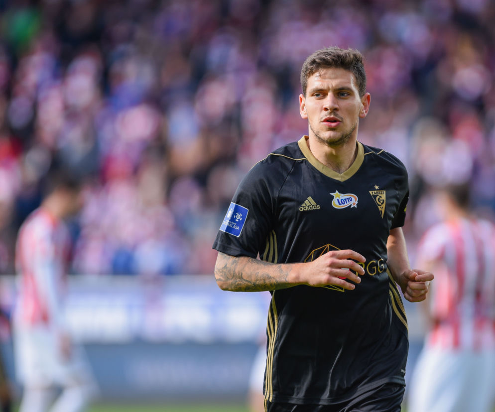 Erik Janża, obrońca Górnika Zabrze, reprezentant Słowenii
