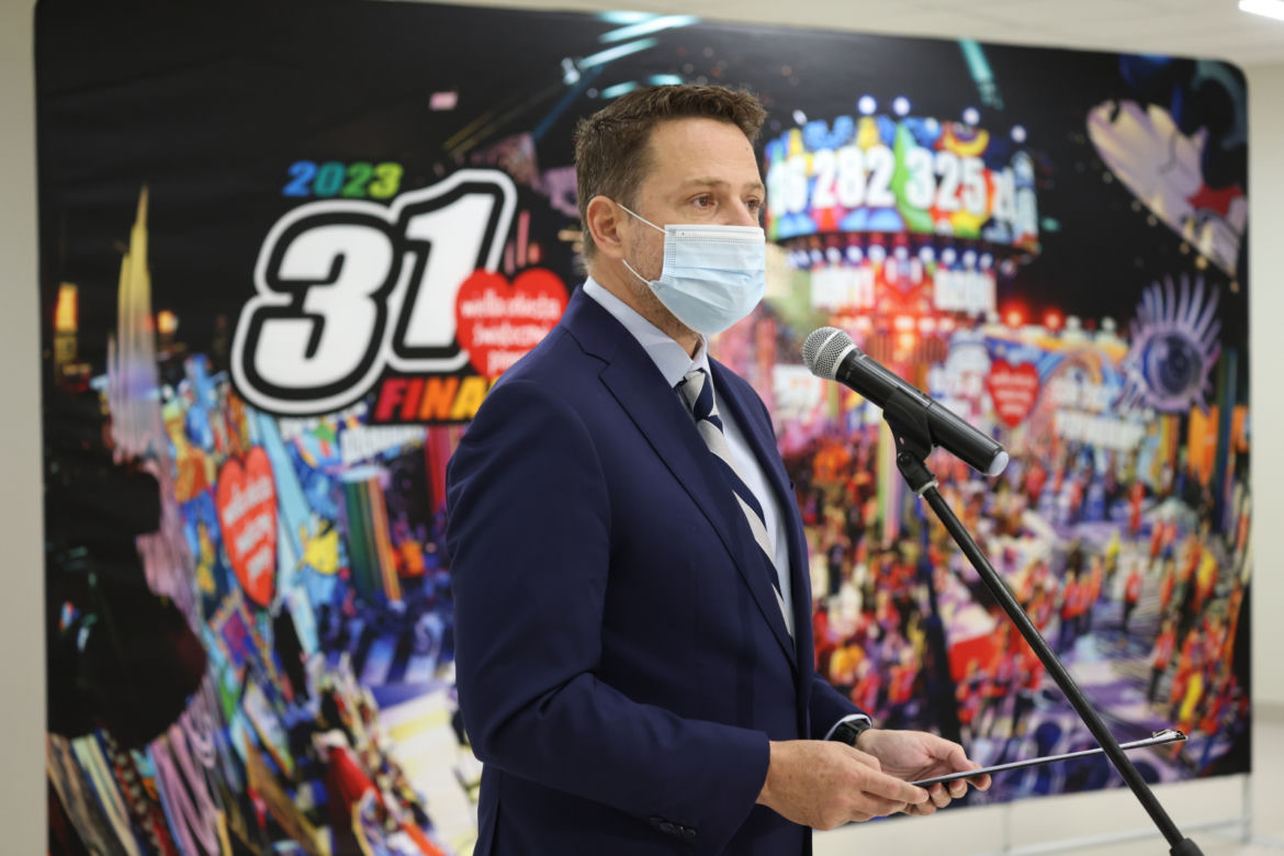 Uroczystość nadania im. WOŚP Oddziałowi Neonatologii Szpitala Południowego